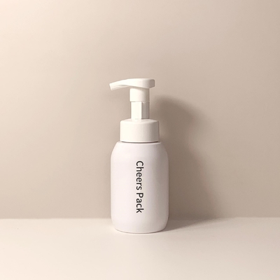 Wholesale 200ml 300ml 400ml 500ml Cosmetic PET Foaming Cleanser Facial Foam Pump Soap Dispenser Bottle