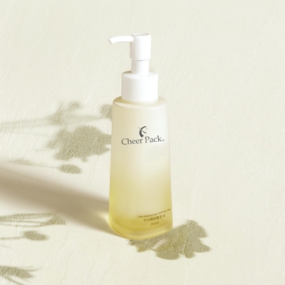 Customized Frosted Amber Round 150ml Skincare Sanitizer Body Shampoo Lotion Plastic Containers Pump Shower Bottle