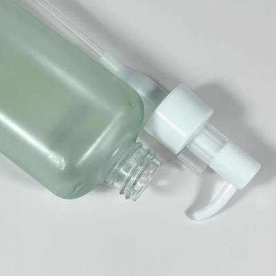 Green Luxury 50ml 100ml 450ml Round Plastic Cosmetic Lotion Bottles PP Material Press Pump Squeeze Bottles For Skin Care Shampoo