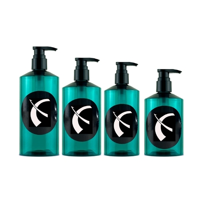 Wholesale 300ml/330ml/400ml/500ml Pet Lotion Press Bottle Cosmetics Shampoo Shower Gel Bottle