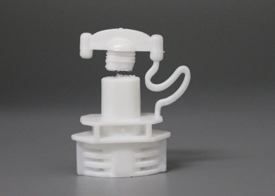 White Twist Spout Cap Packing On Soft Package PE Food Grade Material