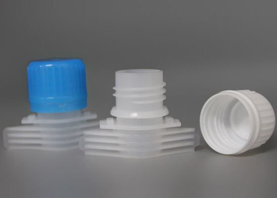 Injection Molding PE Plastic Spout Caps In Size 16mm For Liquor Bag