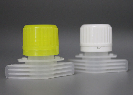 PE Recipe Capsule Plastic Spout Caps Diameter 16mm OEM Service