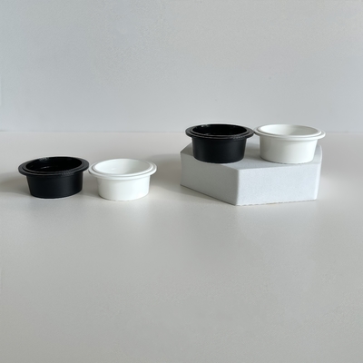 20ml PP Plastic Cups with Lids for Cosmetic Cream Lotion 54mm Diameter