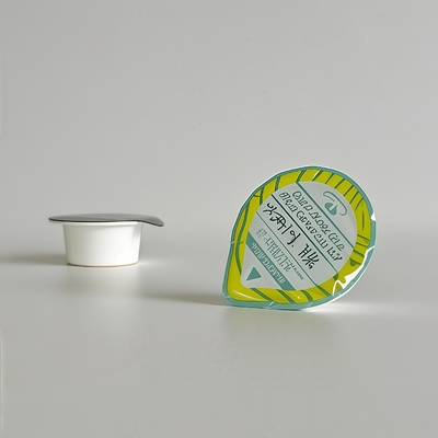 10ml Custom Logo PP Plastic Cups for Cosmetic Creams with Aluminum Foil Lid