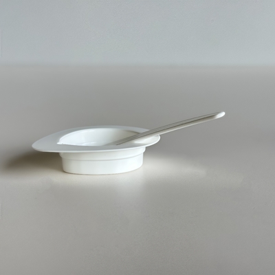 Disposable PP Cosmetic Cups 3.5ml 5.5ml with Aluminum Foil Lids