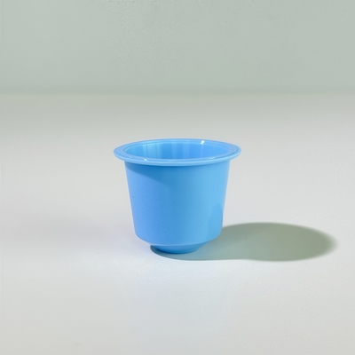 10ml Disposable PP Plastic Cup with Aluminum Foil Lid for Food Packaging