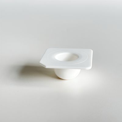 Disposable 2.5ml Plastic PP Cup with Aluminum Foil Lid for Cosmetic Use in 36.5*36.5*1.7mm Diameter