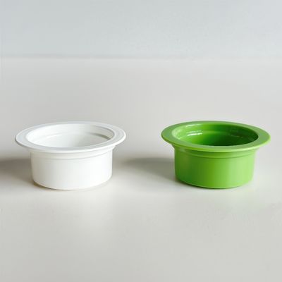 Custom Logo 12ml Food Grade PP Plastic Cup for Cosmetic Packaging with Aluminum Foil Lid