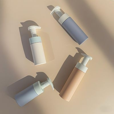 100ml 120ml 160ml Plastic Cosmetic Bottle PET Bottle for Shampoo Lotion Body Wash with Press Pump and Custom Color