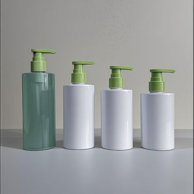 200ml-280ml PET Cosmetic Pump Bottle with Press Pump Sealing for Lotion Serum and Shower Gel Packaging