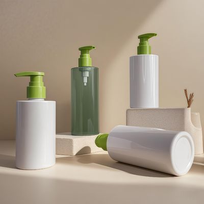 200ml-280ml PET Cosmetic Pump Bottle with Press Pump Sealing for Lotion Serum and Shower Gel Packaging