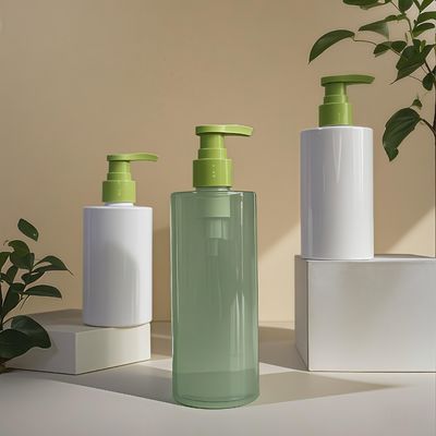 200ml-280ml PET Cosmetic Pump Bottle with Press Pump Sealing for Lotion Serum and Shower Gel Packaging