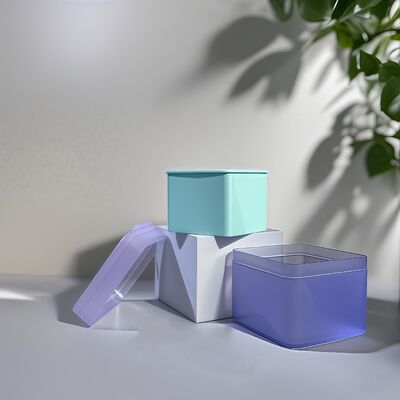 100 Sheet Skincare Cotton Liner Bulk Order Plastic Jars with Removable PP Liner Food Grade for Cosmetic Brands/OEM