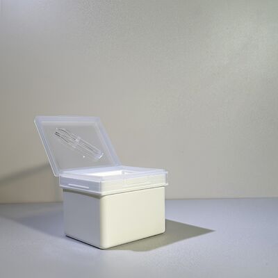 200 Sheet Skincare Cotton Liner Food Grade Plastic Jars for OEM/Bulk Cosmetic Brands