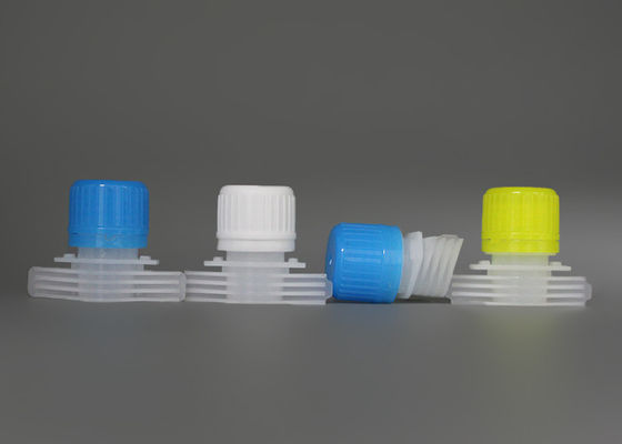 10mm / 12mm / 16mm Plastic Bottle Spout Cap For Laundry Detergent Packaging Pouch
