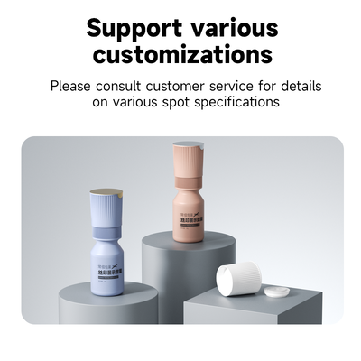 K2 Press on Water Powder Separation Cap PE Twist Top Powder Bottle Lid for Solid Drink & Energy Supplement