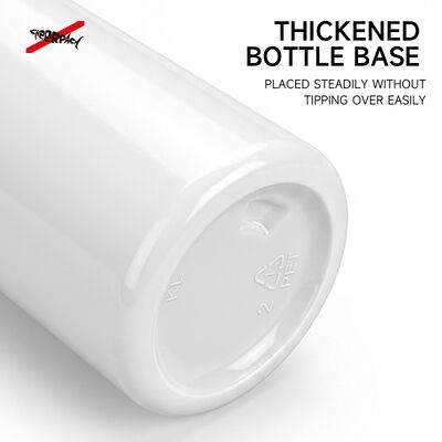 60ml Empty White PET Foam Pump Bottle Refillable Facial Foam Dispenser Custom Cosmetic Foaming Soap Packaging Container