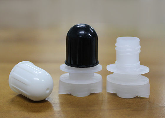 Eco Friendly Plastic Spout Bottle Cap Outer Fluidway 14mm Easy To Refill
