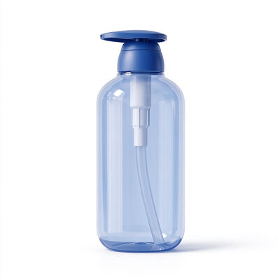 500ml PET Lotion Pump Bottle | Custom Cosmetic Packaging | BPA-free recyclable PET empty bottle for shampoo, body wash, liquid soap. Custom color & logo, bulk wholesale for cosmetic brands.