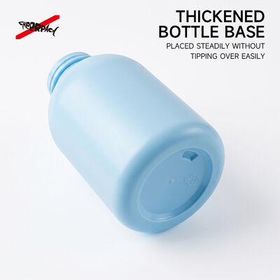 300ml PET Lotion Pump Bottle | Cosmetic Shampoo Packaging Bottle Supplier | 43 thread neck, leakproof, matte multi-color available. Custom logo & surface. Bulk Wholesale.