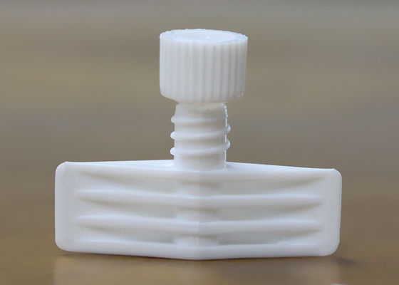 HDPE Twist Spout Cap All In One Out Diameter 5.4mm / Plastic Bottle Spout Cap