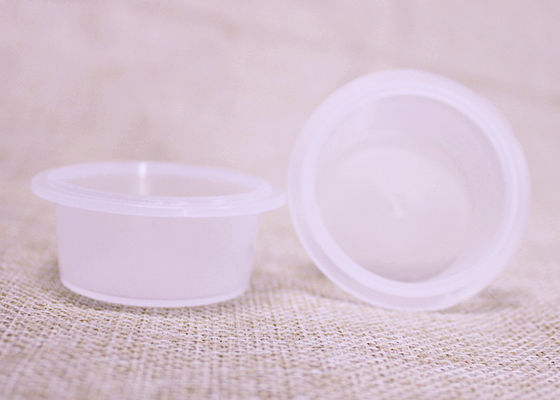 10g Plastic Capsules Cup With Aluminum Sealing Film For Mouth Rinse Packaging