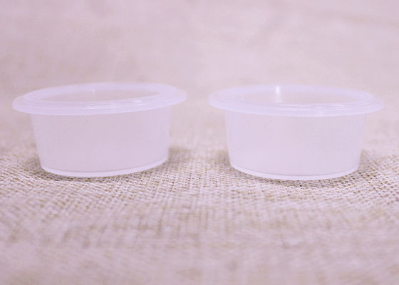 10g Plastic Capsules Cup With Aluminum Sealing Film For Mouth Rinse Packaging