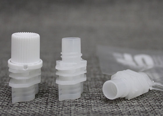 8.6mm Double Gaps Plastic Screw Caps Compatible For Pouch Filling Machine