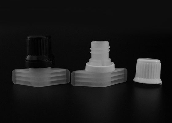 9.6mm Single Gap HDPE Plastic Nozzle And Cap For Drinking Doypack