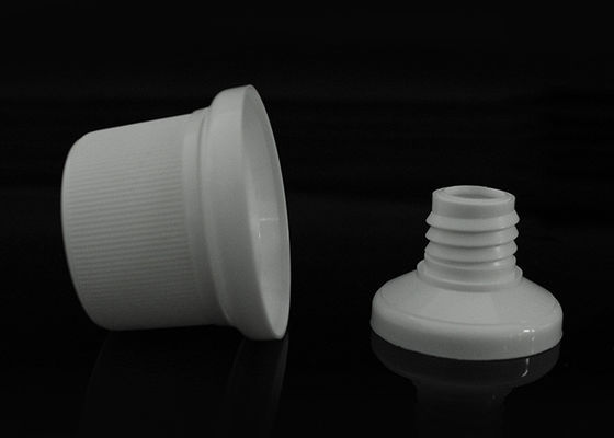 Dia 28mm Pharmaceutical Cream Laminated Tube Head Enclosed Customized Cap