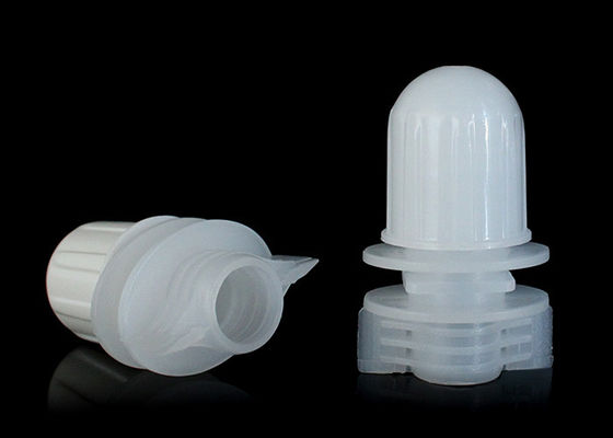 Peculiar Type Oval Plastic Spout Caps 12mm For Hair Beauty Paste Pouch