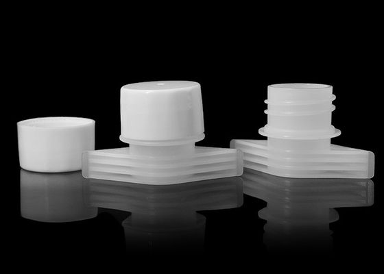 Tamper Evident Plastic Spout Caps Diameter 22mm For Medical Achohol Pouch