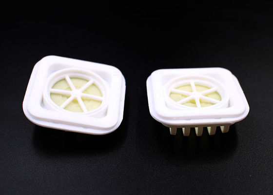 White Filter Valve / 1 Way Air Vent For Pm 2.5 Windproof Foggy Haze Cover