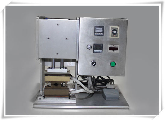 Small Semi-Automatic Heat Sealing Machine For Spouted Stand Up Pouches And Capsule Cups