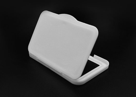 Rectangle Shape Smooth 99mm Wet Wipe Pail Flip Top Cap