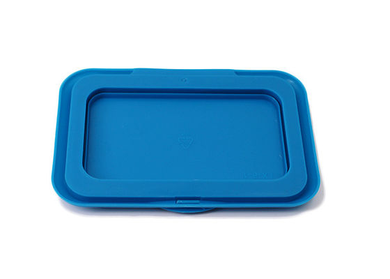 Food Grade 112mm Length Plastic Flip Top Cap For Tissue Pail