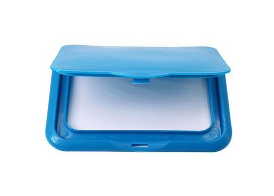 Food Grade 112mm Length Plastic Flip Top Cap For Tissue Pail