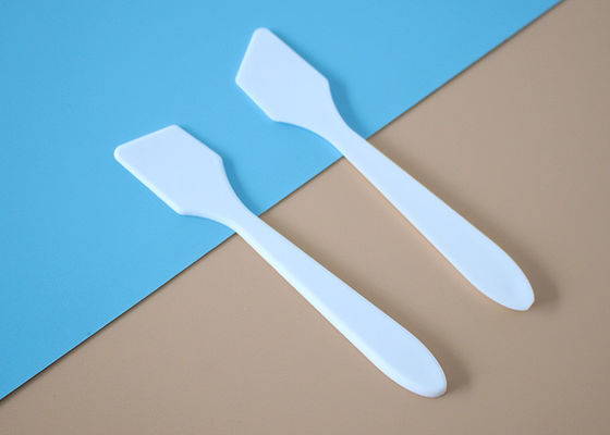 white 81.8mm Cosmetic Cream Spoon In Injection Plastic Mould