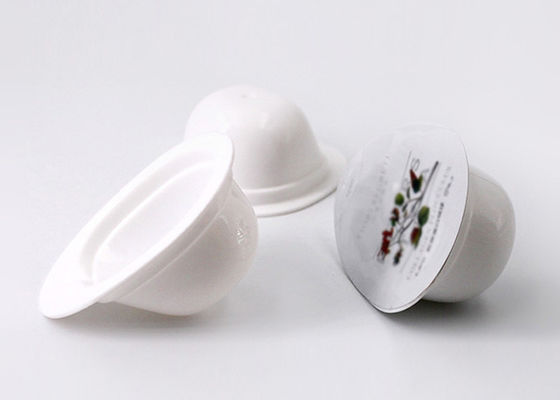 6g Plastic Empty Facial Paste Clay Packing Pods With Sealing Film