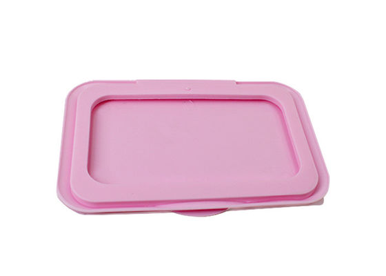 88.5mm Inside Length Plastic Flip Top Lid For Wet Wipe Bucket