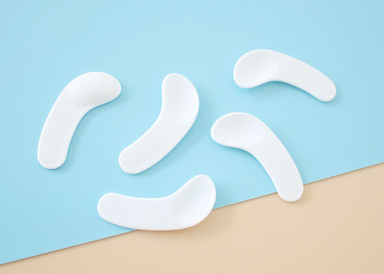 White 33.5mm PP Food Grade Scoop For Pudding Yogurt
