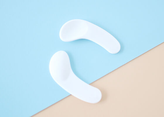 White 33.5mm PP Food Grade Scoop For Pudding Yogurt