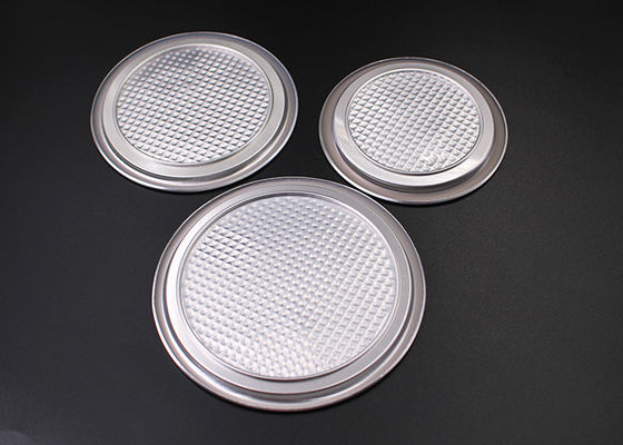 Can Tin Packaging Aluminium Tagger Foil Lids Easy Peel Off