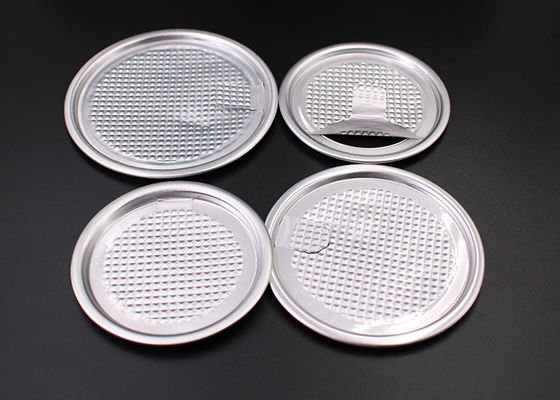 Easy Peel Round  500mm Aluminum Foil Lid For Milk Powder Can