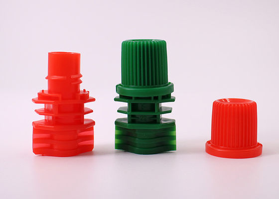 SGS Double Gaps Plastic Spouts For Pouches 8.6mm Inside Diameter