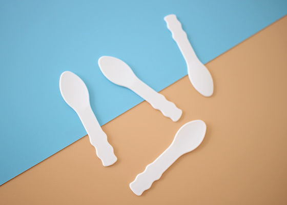 7cm Particular Makeup Plastic Spatula Spoon For Paste Clay