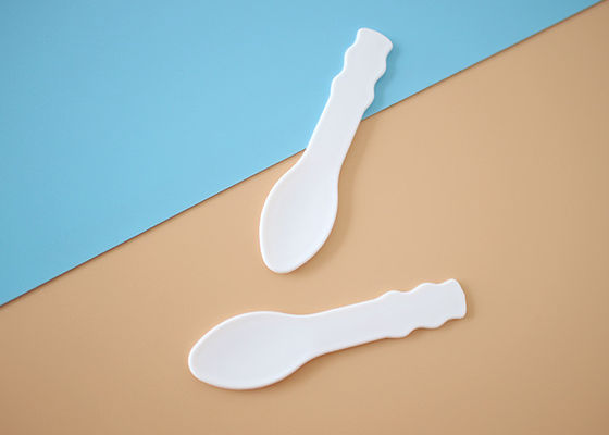 7cm Particular Makeup Plastic Spatula Spoon For Paste Clay