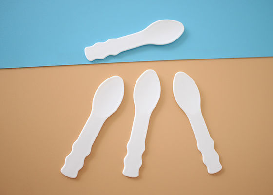 7cm Particular Makeup Plastic Spatula Spoon For Paste Clay