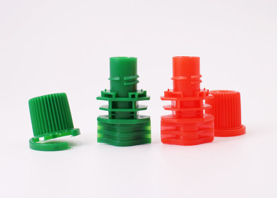 8.6mm Non Spill Plastic Nozzle With Pour Spout Cap